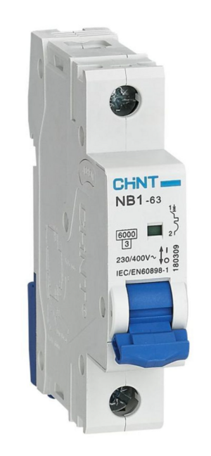 Выключатель автоматический CHINT NB1-63 1P 13A 6кА х-ка C (DB)