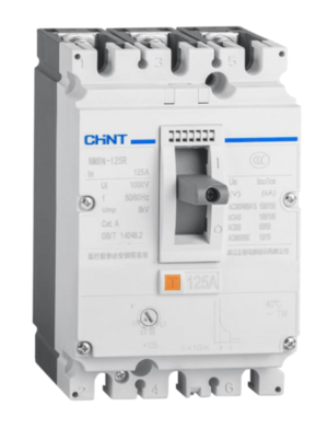 Выключатель автоматический защиты двигателя CHINT NM8N-125S M 80А 50кА 3P
