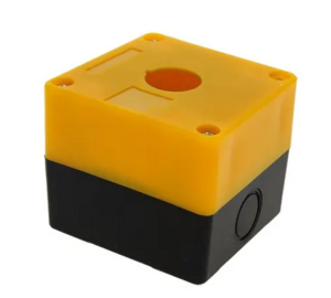 Кнопка EKF PROxima корпус КП101 пластиковый 1 кнопка желтый
