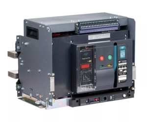 (RUS) Воздушный автоматический выключатель ESQ ВА99-40C 3D M3C3S3 3H 4000A (с корзиной, 3пол. 4000А, 100 кА, тип реле 3H, с мот. приводом 220В DC, кат. вкл 220В DC и нез. расцеп 220В DC)