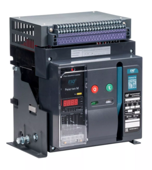 (RUS) Воздушный автоматический выключатель ESQ ВА99-40A 3F M0C0S0 2X 1600A (Стационарный, 3пол. 1600А, 65 кА, тип реле 2X)