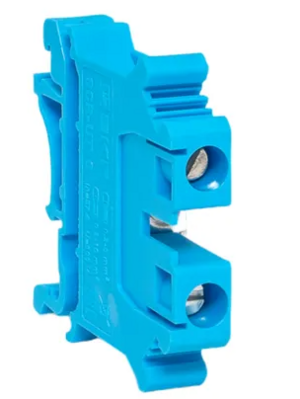 Клеммная колодка EKF винтовая 6 UT синяя