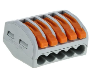 Клемма EKF СМК 221-415 5 отверстий 0.2-4.0 мм2