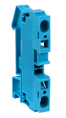 Колодка клеммная пружинная EKF jxb-st-4 41а синяя