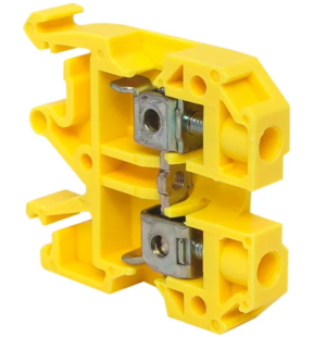 Колодка клеммная EKF jxb-2.5/35 (25а) желт