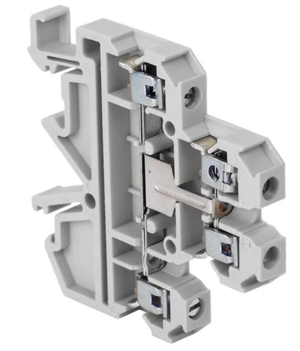 Колодка клеммная EKF JXB-4/35 двойная тип L сер. PROxima EKF plc-jxb-2-4/35L-gy