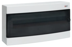 Щит EKF распределительный навесной Unix прозрачная дверь 1х24 модулей IP41