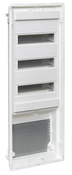 Основание комбинир. щита EKF "Nova" (3 DIN-рейки + 1 монт. плата) 5 габарит IP40