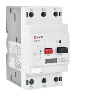 Выключатель автоматический EKF дифференциальный АПД-80 56-80А