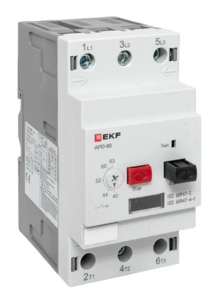 Автомат пуска двигателя EKF АПД-80 40-63А