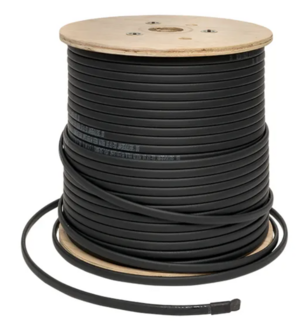 Кабель нагревательный саморегулирующийся EKF DSE-17P (17 Вт/м) 200 м, полиолефин