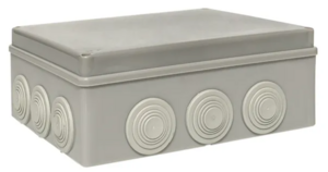 Коробка распаячная EKF PROxima КМР-050-043 пылевлагозащитная, 12 мембранных вводов, уплотнительный шнур (244х190х95)