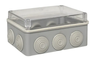 Коробка распределительная EKF КМР-050-041пк пылевлагозащищенная,10 мембранных вводов, уплотнительный шну