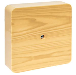 Коробка разветвительная EKF PROxima КМР-030-032кг (100х100х25) с клеммником светлое дерево