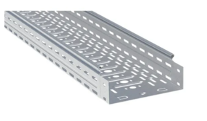 Кабельный лоток листовой EKF перфорир. металлический 80х100х3000-0,7 мм