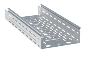 Кабельный лоток листовой EKF перфорированный T-Line 50х100х3000-0,55мм