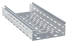 Кабельный лоток листовой EKF перфорир. металлический 100х200х3000-0,8 мм