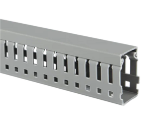 Кабель-канал EKF PROxima перфорированный 25х25 серый