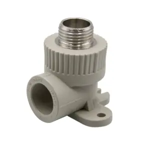 Уголок комбинированный нар 20х1/2'' с креплением EVER® plast серый