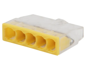 Экспресс-клемма строительно-монтажная Rexant СМК 2273-205 5-проводная 0.5-2.5кв.мм