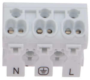 Клемма пружинная REXANT соединительная КСП 3-полюсная