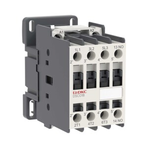 Магнитный контактор DKC YON DSC018 18A 7,5кВт AC3 3P 24В AC 1НО