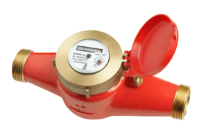 Счетчик г/в х/в имп Декаст ВСКМ90 ДГ1 Ду25 120С L=260 10л/имп в/к Атлант