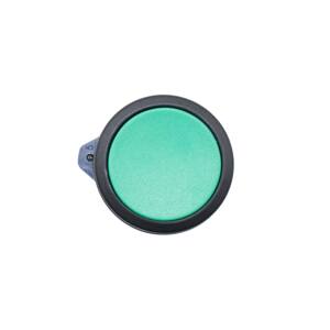 Головка кнопки DKC плоская без фиксации, зеленая M22P-FMGP