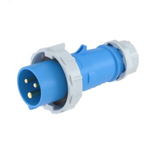 Вилка кабельная DKC IP67 16A 2P+E 230В