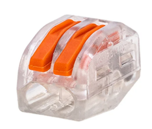 Универсальная клемма REXANT СМК 222-412, прозрачная 0,08-2,5/4 мм²