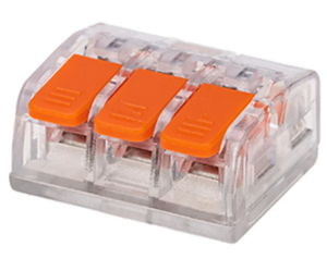 Универсальная компактная клемма REXANT СМК 221-413, до 4,0 мм²