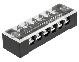 Блок зажимов клеммный REXANT БЗН ТВ-1506 1,5мм2 15A 6 пар