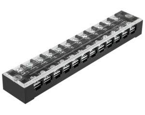 Блок зажимов клеммный REXANT БЗН ТВ-2512 2,5мм2 25A 12 пар