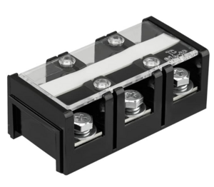 Блок зажимов клеммный REXANT БЗН ТС-603 16мм2 60A 3 пары