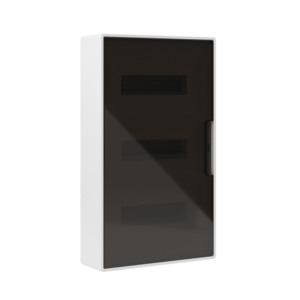 Щиток DKC 36 мод настенный, белый, с тонированной дверцей, с 4-мя шинами PEN