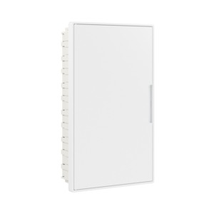Щиток DKC 36 мод встраиваемый FRAME, белый, с белой дверцей, с 4 шинами PEN