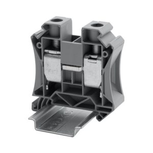 Клемма DKC проходная, винтовой зажим, 2 точки подключения, 35 кв.мм, серая