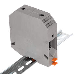 клемма проходная винтовой зажим 2 точки подключения 150кв.мм KRUH-150