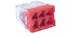 Клемма Cabeus MX3358A-6P соединительная 6-ти проводная с пастой 0,5-2,5