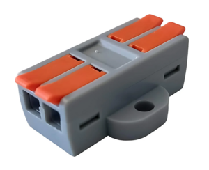 Клемма Cabeus MX662-2R соединительная универсальная проходная 2 полюса с рычагом 0,5-6,0