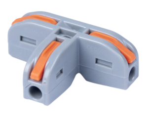 Клемма Cabeus PCT-112 соединительная универсальная Т-образный ответвитель 1 полюс с рычагом 0,08-4,0