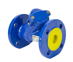 Обратный клапан для канализации Ду200 REON тип RSV34 (PN10/16, Тmax=80°С)