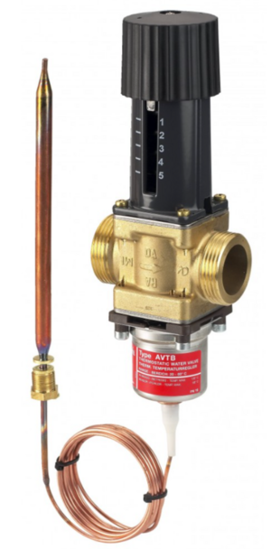 Регулятор температуры Danfoss AVTB PN16 25 /5,5/30-100/2,3M/вн.р