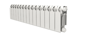 Радиатор отопления Теплоприбор биметаллический БР1-200/15, с межосевым расстоянием 200мм, 15 секций