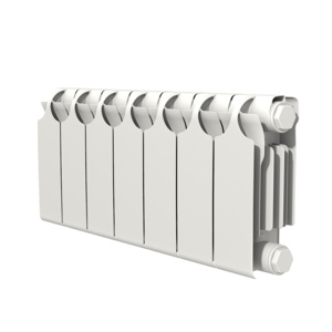 Радиатор Теплоприбор биметаллический БР1-200/07, с межосевым расстоянием 200мм, 7 секций боковое