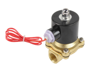 Клапан электромагнитный DN.ru VS100-VT-NC-220VAC 3/8" Ду10 Ру10 корпус - латунь, уплотнение - Viton, резьбовой, нормально-закрытый, прямого действия, катушка - 220В