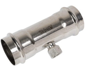 Фитинг Valtec из нержавеющей стали – пресс-тройник с внутренней резьбой VTI.932.I.540754