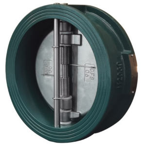 Обратный клапан двухств. GALA 5306Н, корп. чугун EN-GJS-450-10, диск н/с BS EN 304C 15, седло EPDM HT, -10...+120°C, PN16, м/ф, DN80