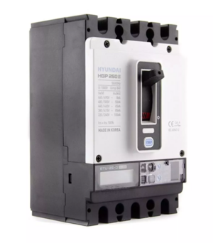 Автоматический выключатель HYUNDAI HGM250S 3PT4S0000C 00125F 100-125A ток к.з. 26kA AC380/415В
