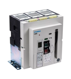 Воздушный автоматический выключатель (RUS) Hyundai HGS20B 3H M0C0S0 54M BA ER (3 пол., 2000А, 85kA, AC380/415В, реле GPR-LP (50Гц))
